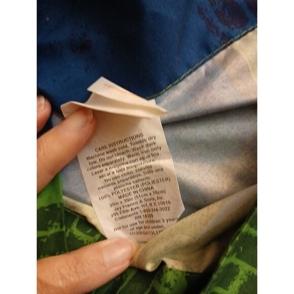 2013 Nickelodeon TMNT Full Size Flat Sheet And 2 Pillow Cases - Picture 7 of 15